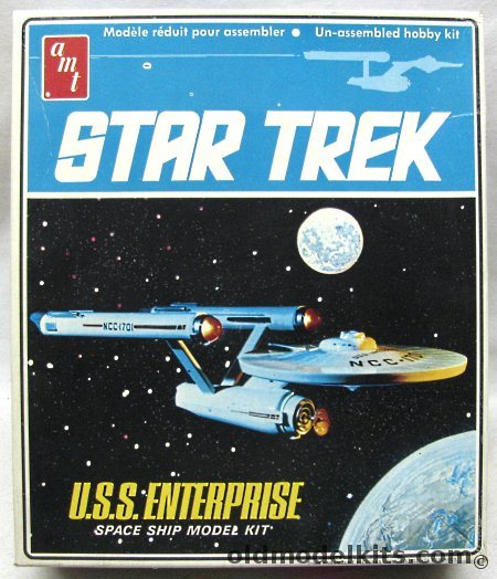 AMT 1/635 Star Trek (TV Series) USS Enterprise - Yorktown / Valiant / Hood / Farragut / Excalibur / Intrepid / Republic / Constitution / Lexington / Potemkin / Constellation / Exeter / Kongo, S951 plastic model kit